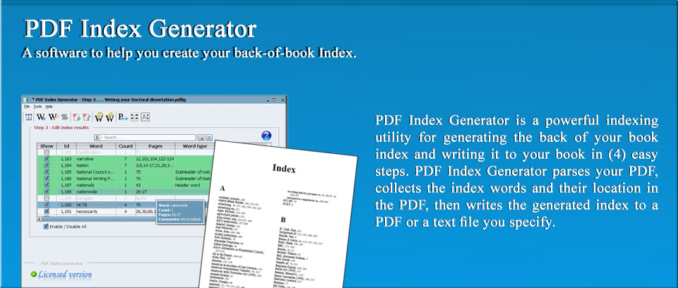pdf index generator crack mac